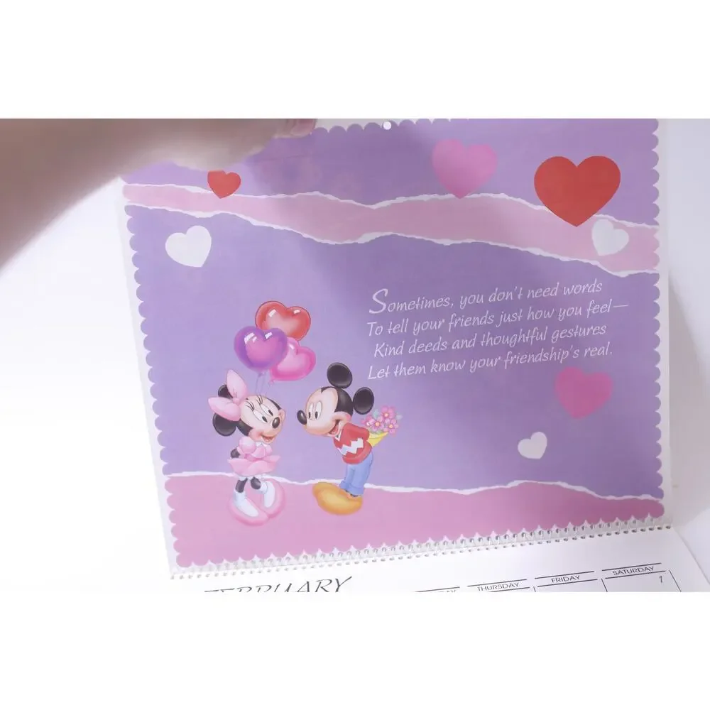 All About Friendship, 1992, Calendar, Disney, Prints, Plates, ~ 250407-WH 173